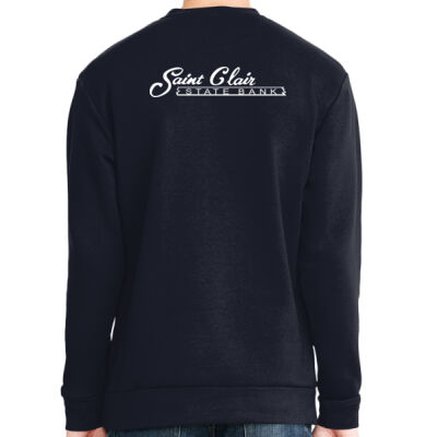 Saint Clair State Bank - Unisex Long Sleeve Crew with Pocket Thumbnail