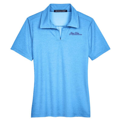 Saint Clair - Women's CrownLux Performance® Address Melange Polo Thumbnail