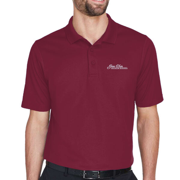 Saint Clair - CrownLux Performance® Plaited Polo Thumbnail