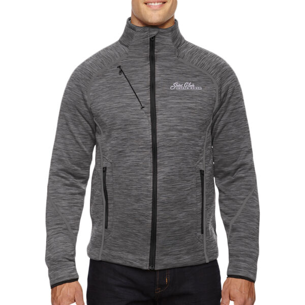 St Clair - Men's Flux Mélange Bonded Fleece Jacket Thumbnail