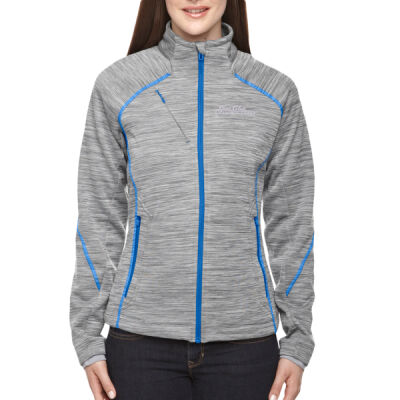 St Clair - Women's Flux Mélange Bonded Fleece Jacket Thumbnail